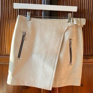 Leather mini skirt Isabel Marrant